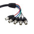 Фото #4 товара 1 ft Coax HD15 VGA to 5 BNC RGBHV Monitor Cable - M/F - 0.3 m - VGA (D-Sub) - 5 x BNC - Male - Female - Straight