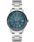 ფოტო #1 პროდუქტის Men's Automatic Presage GMT Stainless Steel Bracelet Watch 41mm