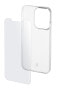 Cellularline Starter Kit Case+Glass f. iPhone 13 Pro Trans