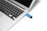 Фото #3 товара HP v150w - 128 GB - USB Type-A - 2.0 - 14 MB/s - Slide - Black - Blue