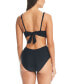 Фото #2 товара Women's Tell Me About It Stud One-Piece Swimsuit, Created for Macy's