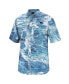 Фото #3 товара Men's Blue Penn State Nittany Lions Realtree Aspect Charter Full-Button Fishing Shirt