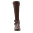 Фото #3 товара Trotters Larkin T1968-293 Womens Brown Wide Leather Zipper Knee High Boots 6