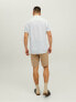 Фото #3 товара Рубашка мужская JJESUMMER Slim Fit 12220136 Белая от Jack & Jones
