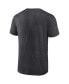 Фото #2 товара Men's Heather Charcoal Tennessee Volunteers Big and Tall Team T-shirt
