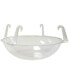 Фото #1 товара Clear Hanging Basket Drip Pan, 12-14" 1 Pack