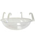 Фото #1 товара Поддон для капель Hanging Basket Curtis Wagner Plastics clear, 12-14" 1 штука