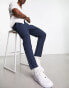 Only & Sons linen mix tapered fit trousers in navy