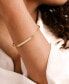 ფოტო #2 პროდუქტის Crystal Pop 18k Gold Plated Cuff Bracelet