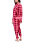 Фото #5 товара Women's 2-Pc. Long-Sleeve Packaged Pajamas Set, Created for Macy's