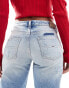 Фото #5 товара Tommy Jeans Sophie low rise skinny ripped jeans in light wash