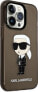 Karl Lagerfeld Etui Karl Lagerfeld KLHCP14LHNIKTCK Apple iPhone 14 Pro czarny/black hardcase Ikonik Etui Karl Lagerfeld