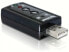Фото #1 товара Delock USB Sound Adapter 7.1 - 2x3.5mm - USB2.0 - Black