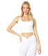 YEAR OF OURS 297187 Women's Ribbed Gym Bra White Size XS