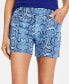 Фото #3 товара Women's Printed Pull-On Shorts, Created for Macy's