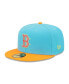 Фото #4 товара Men's Blue and Orange Boston Red Sox Vice Highlighter 59FIFTY Fitted Hat