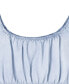 Фото #4 товара Платье для малышей Levi's с квадратным вырезом горловины и объемными рукавами