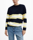 Фото #1 товара Women's Striped Knit Sweater