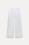 ZW COLLECTION 100% LINEN PALAZZO TROUSERS