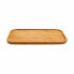 Snack tray Rectangular Brown Bamboo 36 x 1,5 x 24 cm (12 Units)