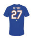 Men's Jose Altuve Royal Venezuela Baseball 2023 World Baseball Classic Name and Number T-shirt
