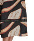 Фото #2 товара Women's Printed Studded Cotton A-Line Skirt