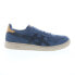 Фото #2 товара Asics Japan S 1201A464-022 Mens Blue Canvas Lifestyle Sneakers Shoes