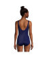 Фото #3 товара Women's Long Chlorine Resistant Soft Cup Tugless Sporty One Piece Swimsuit