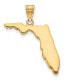 State Charm in 14k Yellow Gold