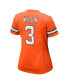 ფოტო #2 პროდუქტის Women's Russell Wilson Orange Denver Broncos Player Game Jersey