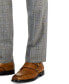 Фото #7 товара Men's Slim-Fit Plaid Wool Suit Separate Pants