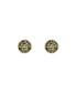 ფოტო #1 პროდუქტის MONLIA: Monogram Button Stud Earrings