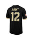 Men's #12 Black Army Black Knights Untouchable Football Jersey