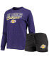 Фото #1 товара Пижама Concepts Sport Lakers Raglan