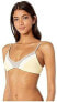 Фото #2 товара LSpace Womens 184494 Bodhi Buff Cream Daisy Bikini Top Swimwear Size S