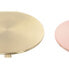 Set of 2 tables Home ESPRIT Copper Golden 46 x 46 x 51 cm