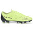 Фото #1 товара Puma Ultra Play Firm GroundAg Soccer Cleats Womens Yellow Sneakers Athletic Shoe