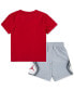 ფოტო #2 პროდუქტის Toddler Boys Air Heat Map Graphic T-Shirt & Mesh Shorts, 2 Piece Set