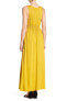 Vanity Room Smocked Waist Maxi Dress Women's Sz. Medium (Marigold) 151227