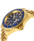ფოტო #2 პროდუქტის Men's Chambers Swiss Automatic Gold-Tone Stainless Steel Watch 43mm