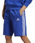 Фото #3 товара Men's Essentials Single Jersey 3-Stripes 10" Shorts