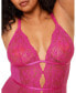 Women's Rosie Crotchless Bodysuit Lingerie