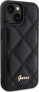 Guess Guess GUHCP15SPSQSQSK iPhone 15 / 14 / 13 6.1" czarny/black hardcase Quilted Metal Logo