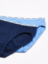 Фото #2 товара Calvin Klein 296283 Women's Stretch Logo Multipack Bikini Panty SizeLarge