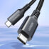 Фото #9 товара Kabel przewód USB-C 100W 5A PD 480Mbps 3m szary