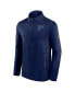 ფოტო #3 პროდუქტის Men's Navy St. Louis Blues Authentic Pro Rink Fleece Full-Zip Jacket