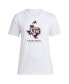 ფოტო #2 პროდუქტის Women's White Texas A M Aggies Bench T-Shirt