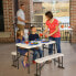 Фото #7 товара LIFETIME Ultra-Resistant Folding Table With 2 Benches Set 106x61x74 cm UV100