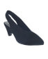 ფოტო #1 პროდუქტის Women's Elaira Memory Foam Stretch Knit Slingback Pumps