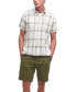 ფოტო #5 პროდუქტის Men's Croft Short Sleeve Button-Front Tartan Pattern Shirt